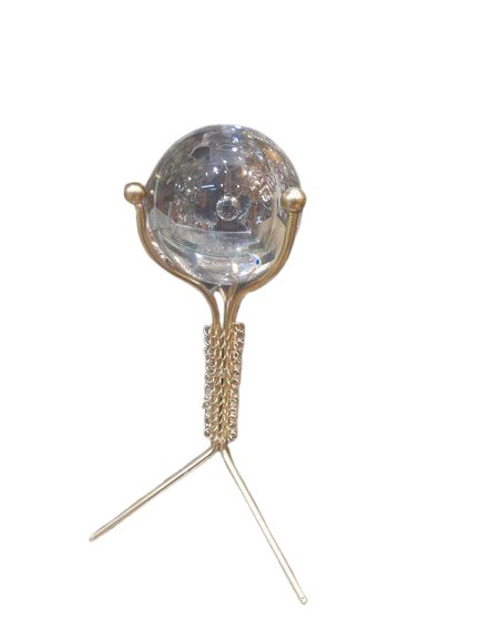 Celestial Globe on Golden Tripod Stand