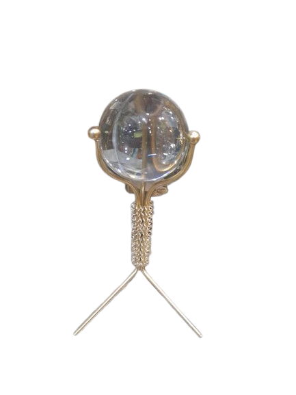 Celestial Globe on Golden Tripod Stand