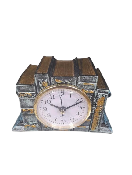 Ancient Ruins Themed Decorative Clock
