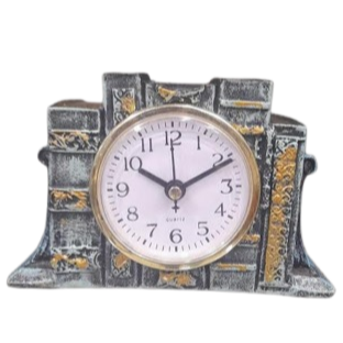 Ancient Ruins Themed Decorative Clock