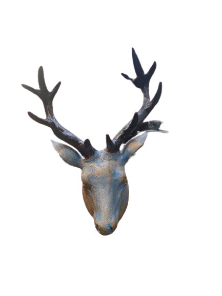 Rustic Deer Head Wall Art