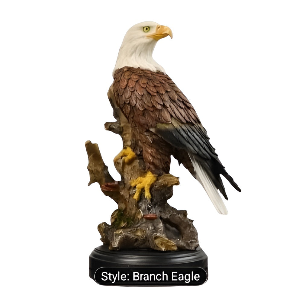 Majestic Branch Eagle Figurine