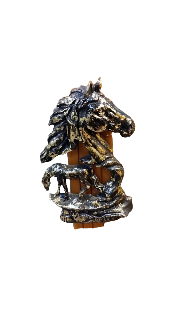 Bronze Horse Head Sculpture- Majestic Wall Art