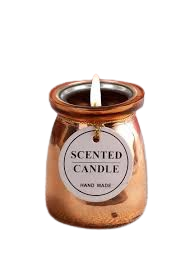 Copper Glass Jar Scented Candle