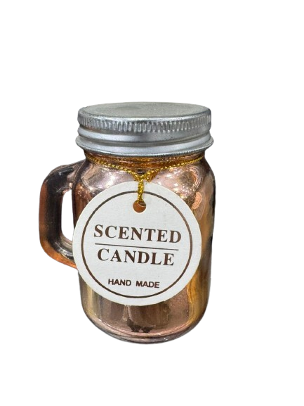 Copper Glass Jar Scented Candle