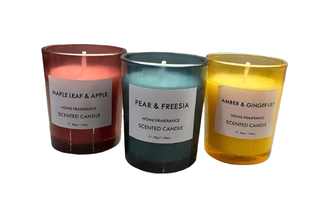 Scented Candles - Three Signature Fragrances