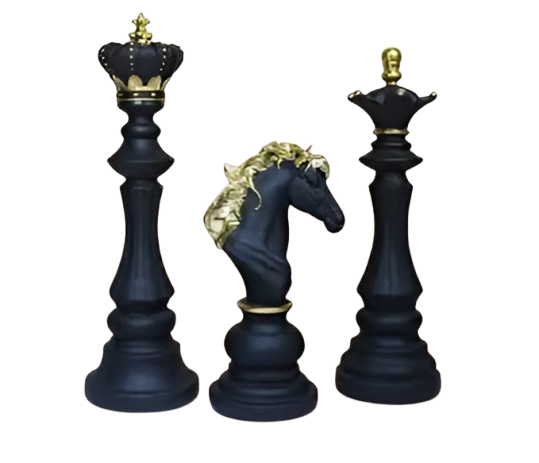 Decorative Chess Piece Set